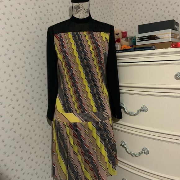 Karen Millen rainbow striped dress - Picture 2 of 16
